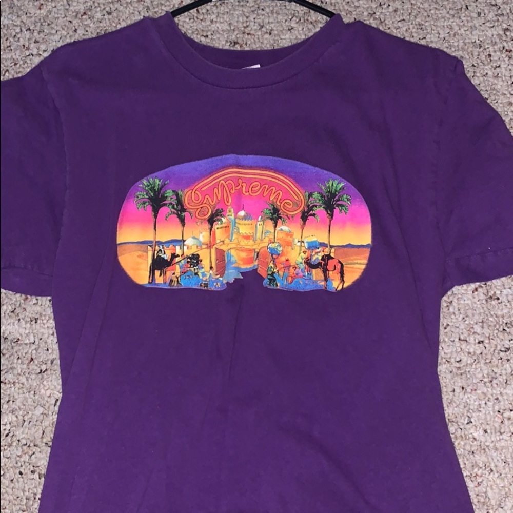 Purple supreme mirage Taj Mahal shirt